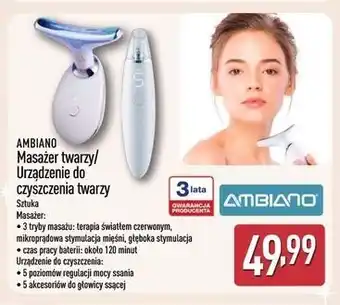 ALDI Masażer twarzy/Urządzenie do czyszczenia twarzy oferta