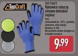 ALDI Rękawice robocze zimowe damskie/męskie oferta