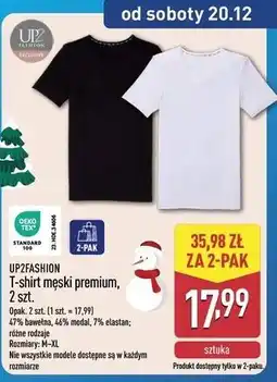 ALDI T-shirt męski premium oferta