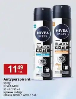 E.Leclerc Antyperspirant ultimate impact Nivea Men Invisible Black & White oferta