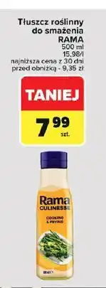 Carrefour Tłuszcz do smażenia Rama Culinesse oferta