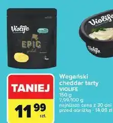 Carrefour Ser tarty cheddar Violife oferta