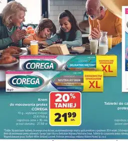 Carrefour Krem mocujący do protez neutralny smak Corega Super Mocny oferta