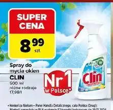 Carrefour Płyn do mycia szyb lemon Clin Windows & Glass oferta