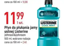 E.Leclerc Płyn do płukania ust Listerine Cool Mint oferta