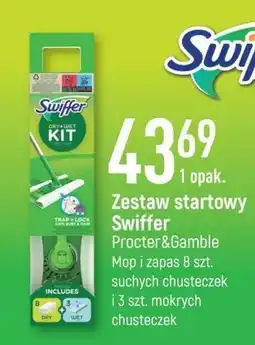 E.Leclerc Zestaw startowy: miotełka do kurzu + mop końcówki mopa Swiffer oferta