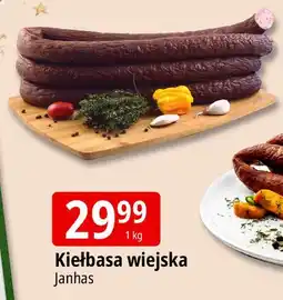 E.Leclerc Kiełbasa wiejska pieczona Janhas oferta