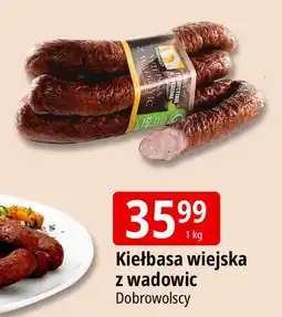 E.Leclerc Kiełbasa wiejska z wadowic Dobrowolscy oferta