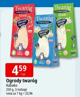 E.Leclerc Twaróg klinek ze szpinakiem i czosnkiem Mleczne Ogrody oferta