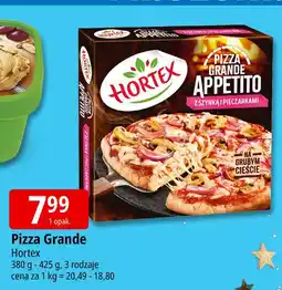 E.Leclerc Pizza grande appetito z szynką i pieczarkami Hortex oferta