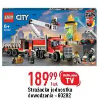 E.Leclerc Klocki strażacja jednostka dowodzenia 60282 Lego City oferta