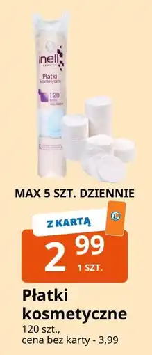 E.Leclerc Płatki kosmetyczne Wiodąca Marka Inell oferta