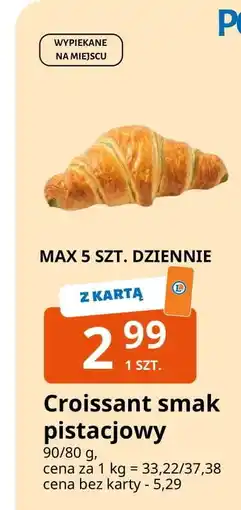 E.Leclerc Croissant pistacjowy oferta