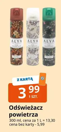 E.Leclerc Odświeżacz powietrza zielony Alya oferta