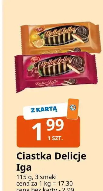 Biszkopty z galaretką dello jello wiśniowe Iga