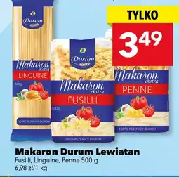 Lewiatan Makaron Durum Lewiatan Penne 500g oferta