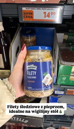 Biedronka Filety śledziowe z pieprzem Marinero oferta
