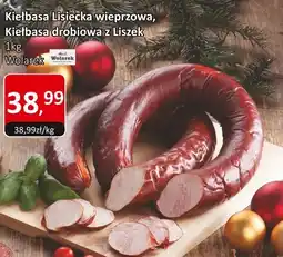 Market Point Kiełbasa drobiowa z Liszek 1kg Wolarek oferta