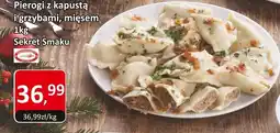 Market Point Pierogi z kapustą i grzybami, mięsem 1kg Sekret Smaku oferta