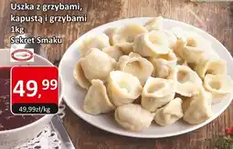 Market Point Uszka z grzybami, kapustą i grzybami 1kg Sekret Smaku oferta