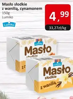 Market Point Masło słodkie z wanilią, cynamonem Lumiko oferta