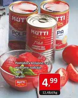 Market Point Pomidory krojone, całe wybrane rodzaje 400g Mutti oferta