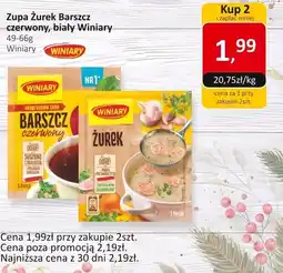 Market Point Zupa Żurek Barszcz czerwony, biały Winiary oferta