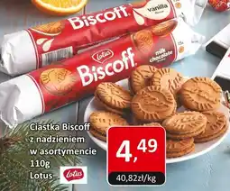 Market Point Ciastka Biscoff z nadzieniem w asortymencie Lotus oferta
