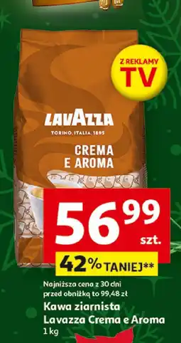 Auchan Kawa ziarnista Lavazza Crema e Aroma oferta