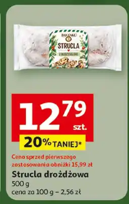 Auchan Strucla drożdżowa Auchan oferta