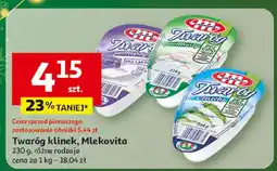 Auchan Twaróg klinek Mlekovita oferta