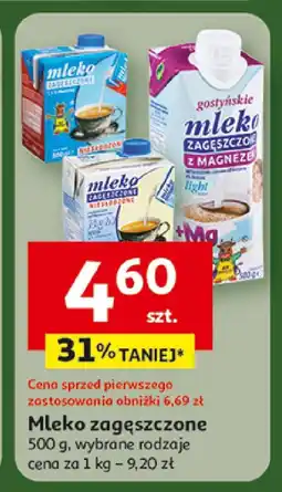 Auchan Mleko zagęszczone Auchan oferta