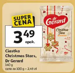 Auchan Ciastka Christmas Stars Dr Gerard oferta