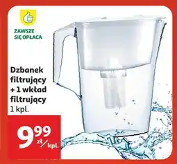 Auchan Dzbanek filtrujący 2.5 l + wkład Podniesiony Kciuk oferta