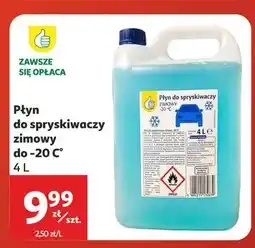 Auchan Płyn zimowy do spryskiwaczy -20c Podniesiony Kciuk oferta
