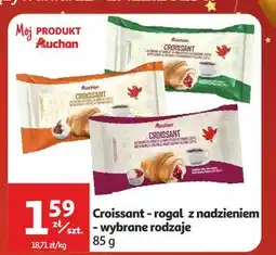 Auchan Rogal z nadzieniem waniliowo - kakaowym Auchan oferta