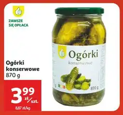 Auchan Ogórki konserwowe Podniesiony Kciuk oferta