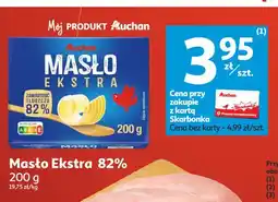 Auchan Masło ekstra Auchan Różnorodne (Logo Czerwone) oferta