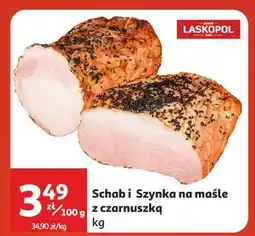 Auchan Szynka na maśle z czarnuszką Laskopol oferta