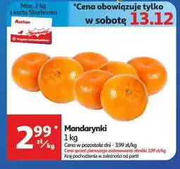 Auchan Mandarynki oferta