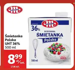 Auchan Śmietanka polska 36% Mlekovita oferta