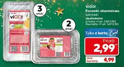 Kaufland VIGO! Foremki aluminiowe keksówki oferta