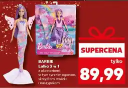 Kaufland BARBIE Lalka 3 w 1 oferta