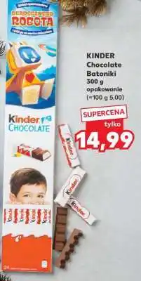 Kaufland KINDER Chocolate Batoniki 300 g opakowanie oferta