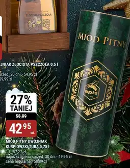 bi1 Miód pitny dwójniak Kurpiowski Apis tuba 0,75 l oferta
