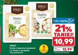 Kaufland Uszka z grzybami Virtu oferta