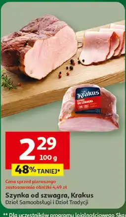 Auchan Szynka Krakus oferta