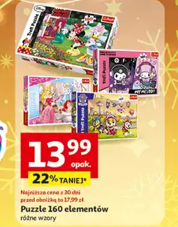 Auchan Puzzle Trefl oferta