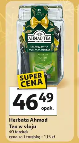 Auchan Herbata Ahmad tea oferta