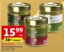 Auchan Krem z pistacji Scyavuru oferta